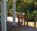 Before/after cable railing project