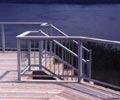 Picket side mounted railing system